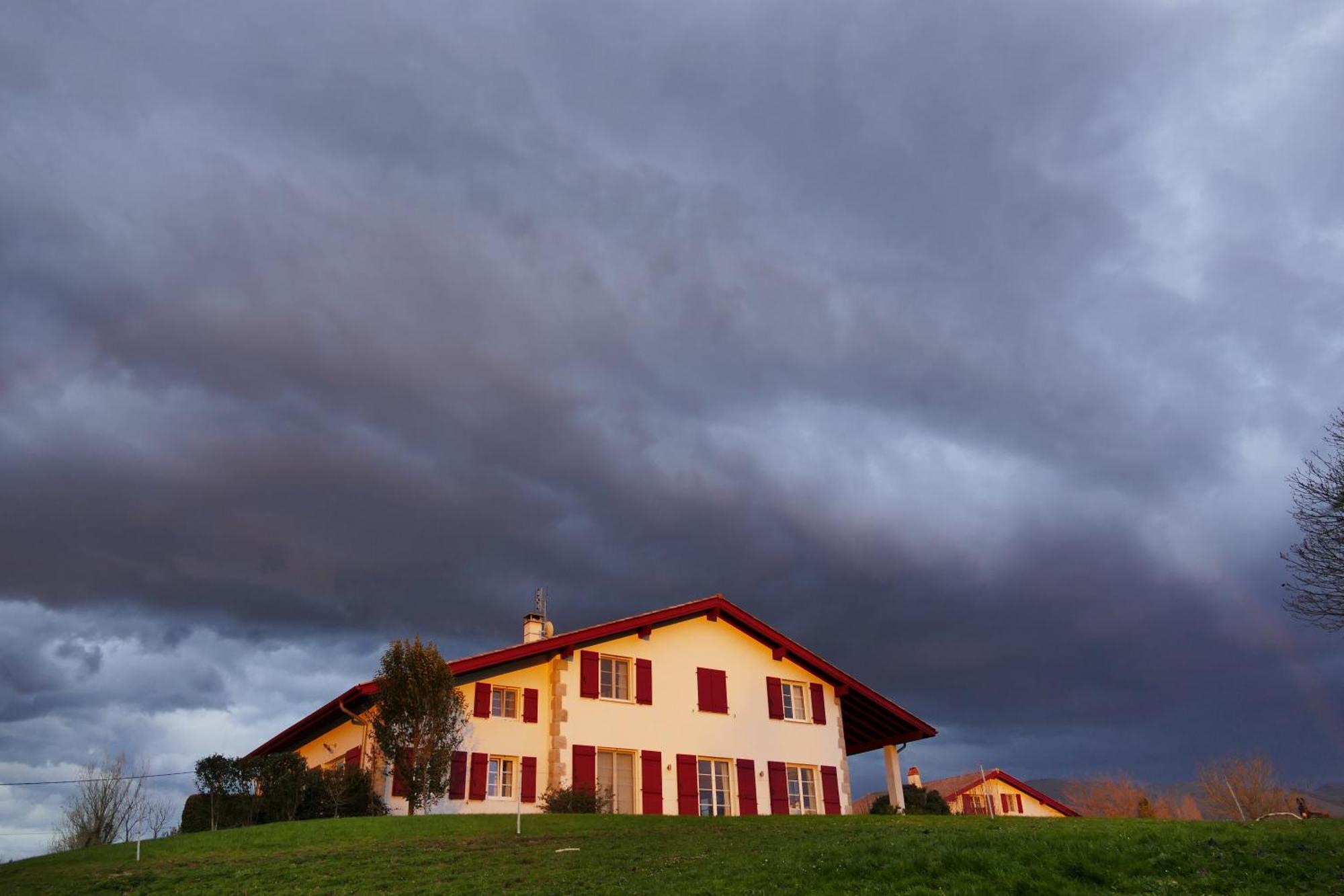 Baskoparadis I Eco-Gites I Calme I Vue I Anes I Jardin I Montagne I Nature Louhossoa Esterno foto